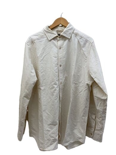 商品画像：長袖シャツ/--/コットン/WHT 1