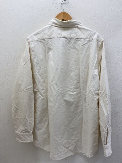商品画像：長袖シャツ/--/コットン/WHT 2