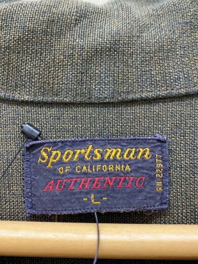 商品画像：SPORTSMAN/半袖シャツ/L/レーヨン/KHK 3