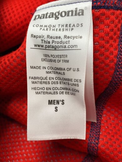 画像：patagoniaフリースベスト/S/ポリエステル/NVY/23047FA154