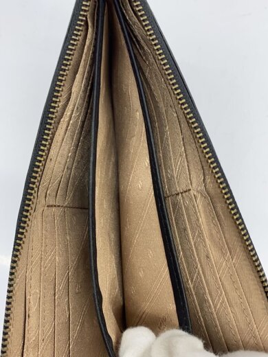 商品画像：長財布/レザー/BLK/無地/メンズ 5