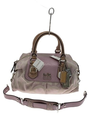 商品画像：ショルダーバッグ_オプアート/キャンバス/PUP 1