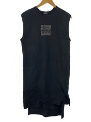 ノースリーブワンピース/M/コットン/BLK