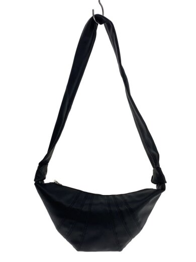 画像：LEMAIREクロワッサンスモールバッグ/ショルダーバッグ/レザー/BLK//1