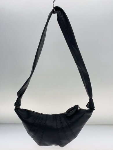 画像：LEMAIREクロワッサンスモールバッグ/ショルダーバッグ/レザー/BLK//3