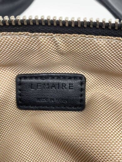 画像：LEMAIREクロワッサンスモールバッグ/ショルダーバッグ/レザー/BLK//5