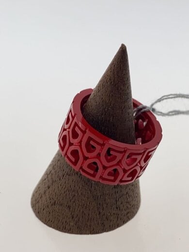 商品画像：14 g line up ring/リング/--/11号/RED 2