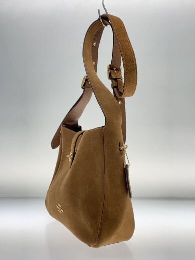 画像：COACHショルダーバッグ/スウェード/CCG432