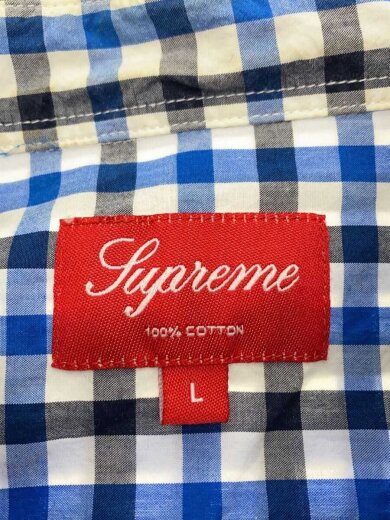 商品画像：半袖シャツ/L/コットン/BLU 3