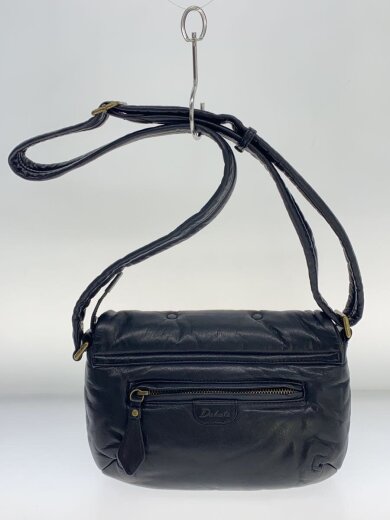 画像：DAKOTAショルダーバッグ/レザー/BLK3