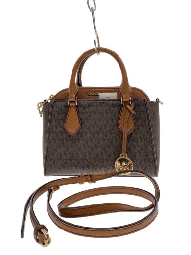 商品画像：ハンドバッグ/PVC/BRW/総柄/35S1GDIC1B 1