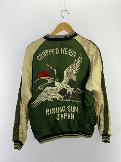 商品画像：スカジャン/L/レーヨン/GRN 8