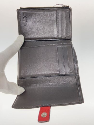 商品画像：バーティカルウォレット/3つ折り財布/レザー// 4