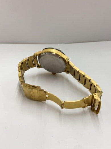 商品画像：クォーツ腕時計/アナログ/ステンレス/BLK/GLD/EVG46// 4