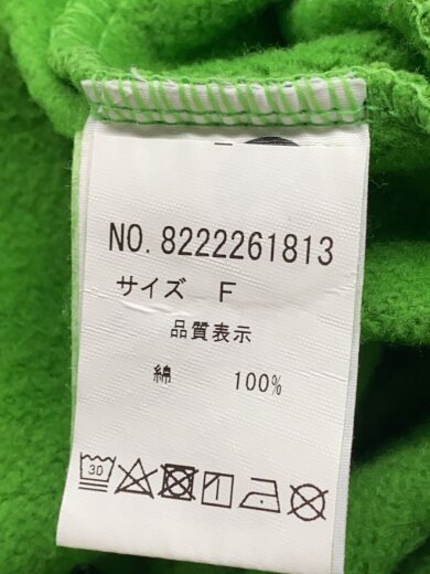 商品画像：スウェット/FREE/コットン/GRN/8222261813// 4
