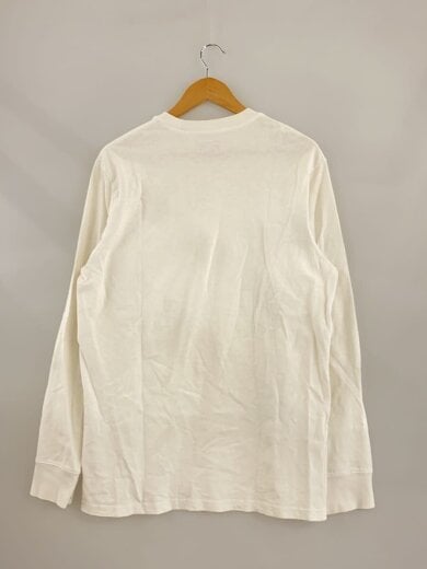 商品画像：長袖Tシャツ/L/コットン/WHT// 2