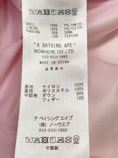 商品画像：ダウンベスト/XL/ナイロン/PNK// 4