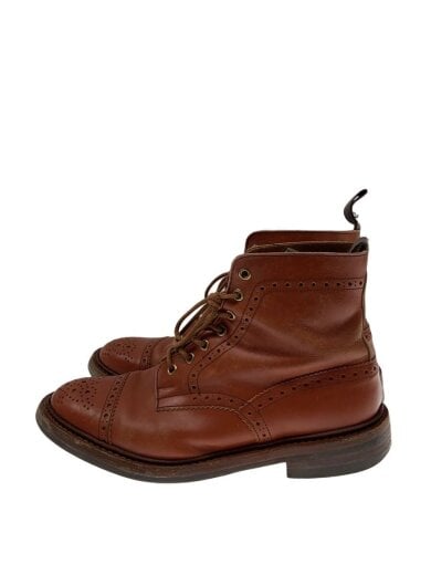 商品画像：レースアップブーツ/UK9.5/BRW/レザー 1