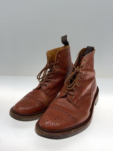 商品画像：レースアップブーツ/UK9.5/BRW/レザー 2
