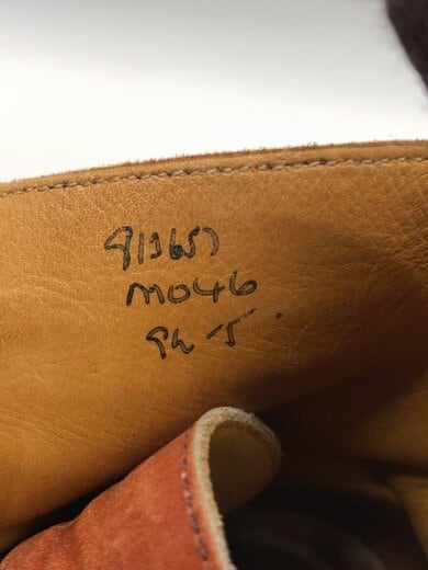 商品画像：レースアップブーツ/UK9.5/BRW/レザー 5