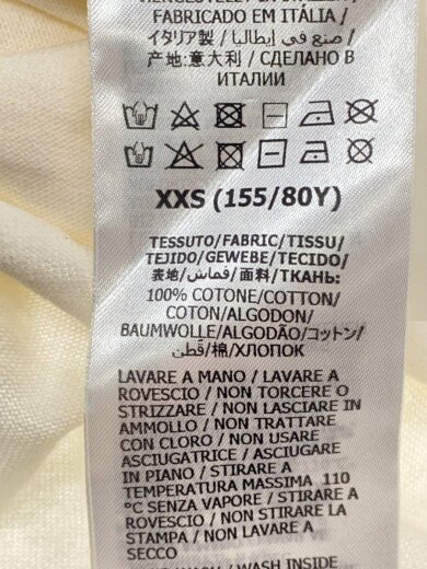商品画像：Tシャツ/XXS/コットン/WHT// 5