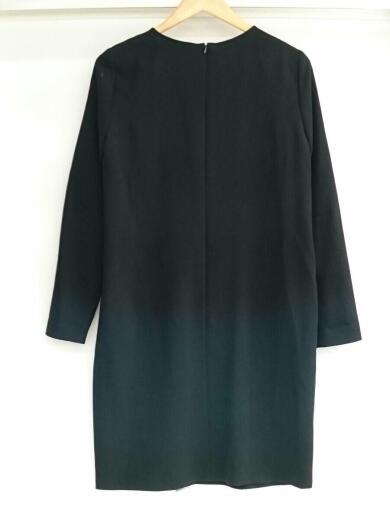 画像：MAX MARA長袖ワンピース/42/BLK/無地/11-22-601892