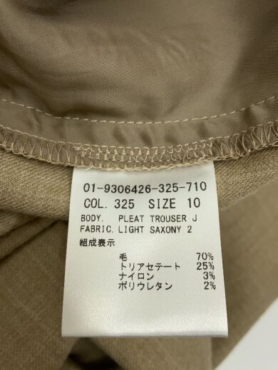 商品画像：ボトム/--/ウール/BEG/無地 5