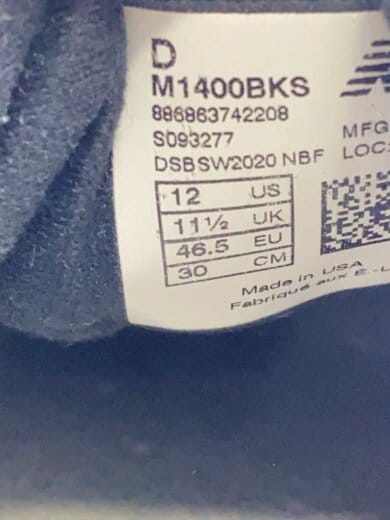 商品画像：ニューバランス/M1400/30cm/BLK 5