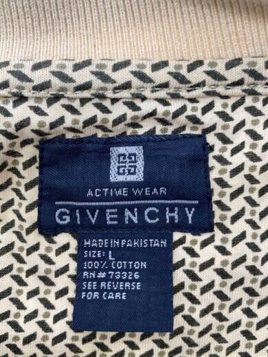 商品画像：ポロシャツ/L/コットン/BEG/総柄 3