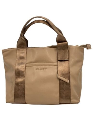 商品画像：ショルダーバッグ/フェイクレザー/BEG/494507 1