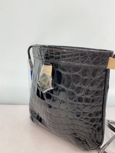 商品画像：ショルダーバッグ/レザー/BLK/無地 2