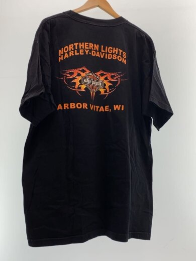 商品画像：Tシャツ/XXL/コットン/BLK/プリント 2