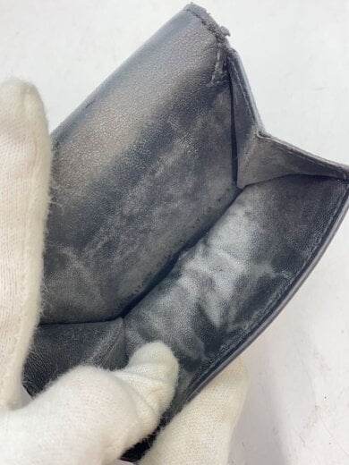 商品画像：3つ折り財布/レザー/BLK/レディース/593813 5