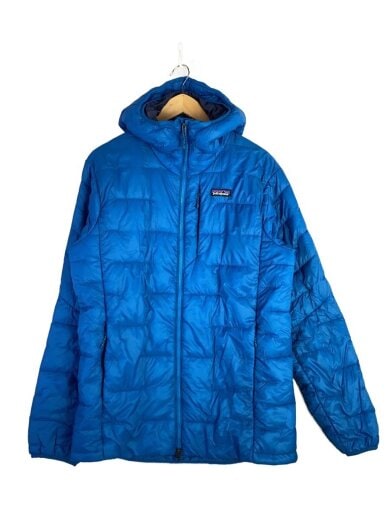 商品画像：ダウンジャケット/M/ナイロン/BLU/無地/STY80110 1