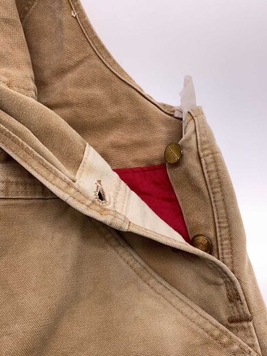 商品画像：オーバーオール/34/コットン/KHK/無地 3