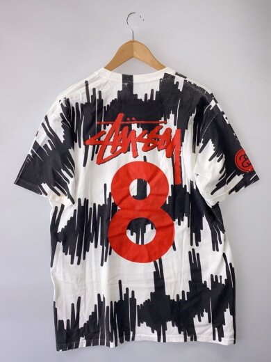 商品画像：Tシャツ/L/コットン/WHT/総柄// 2