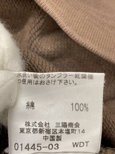 商品画像：スウェット/160cm/コットン/BRW/無地/BP-222-570 4