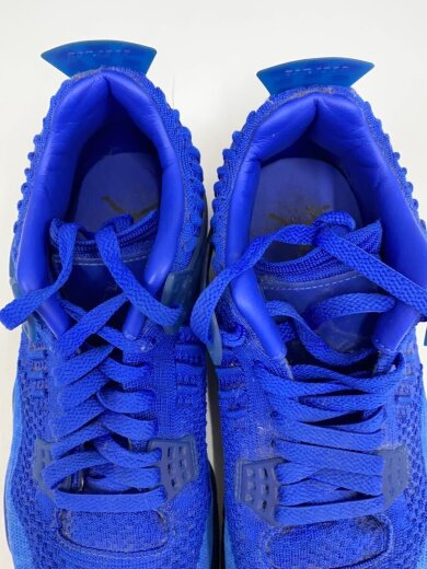 商品画像：AIR JORDAN 4 RETRO FLYKNIT/エアジョーダンレトロフライニット/ブルー/27.5cm/BL 4