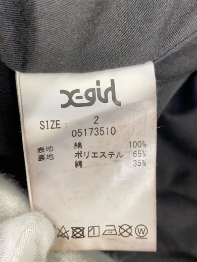 商品画像：フード付きデニムジャケット/2/コットン/BLK/無地/05173510 5