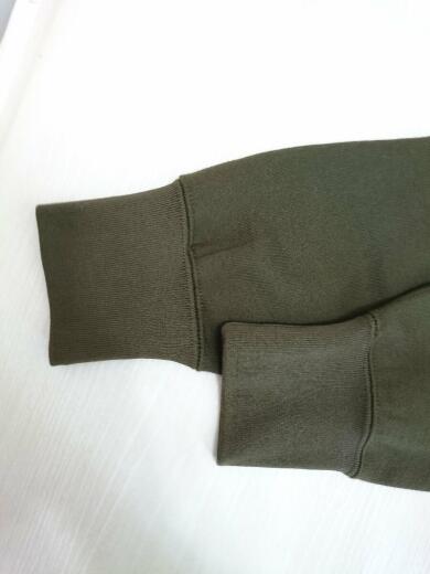 画像：ZUCCaジップパーカー/M/ZU93JO092/トップス/ジップ/イレヘム/カーキ/オーバーサイズ/中古6