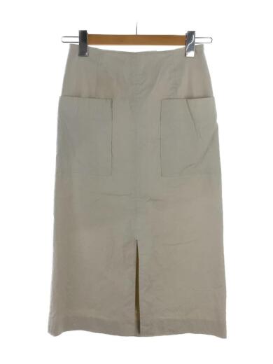 画像：ROSSO URBAN RESEARCHタイトスカート/36/リネン/クリーム/無地/1