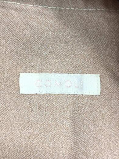 画像：COMOLIコモリ/T01-01012/ジャケット/1/コットン/PNK/21SS/ヨリ杢コットンワークジャケット3