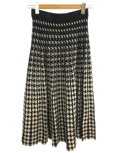 画像：Torrazzo Donnaロングスカート/FREE/アクリル/BLK/6224-576/Reversible knit Skirt2