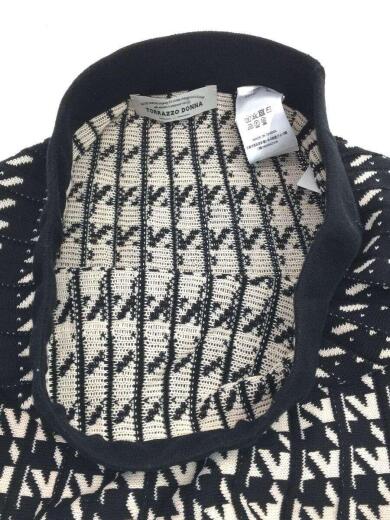 画像：Torrazzo Donnaロングスカート/FREE/アクリル/BLK/6224-576/Reversible knit Skirt3