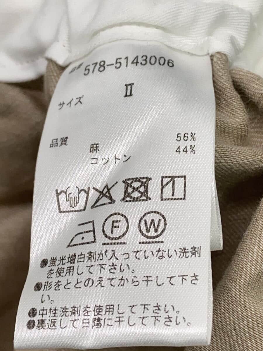MARGARET HOWELL / LINEN COTTON TWILL/2/リネン/BEG/578-5143006
