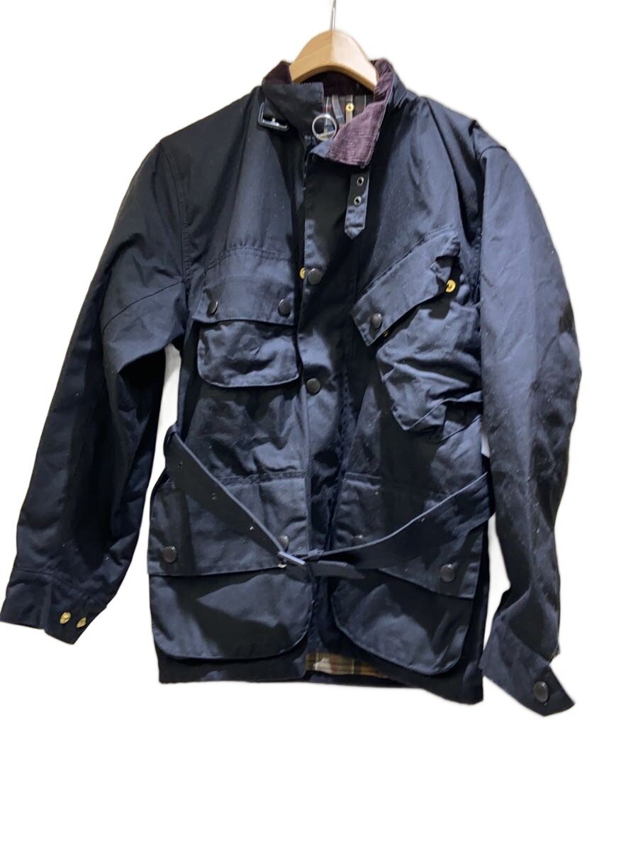 Barbour / インターナショナル/オイルド/ジャケット/34/コットン/BLK