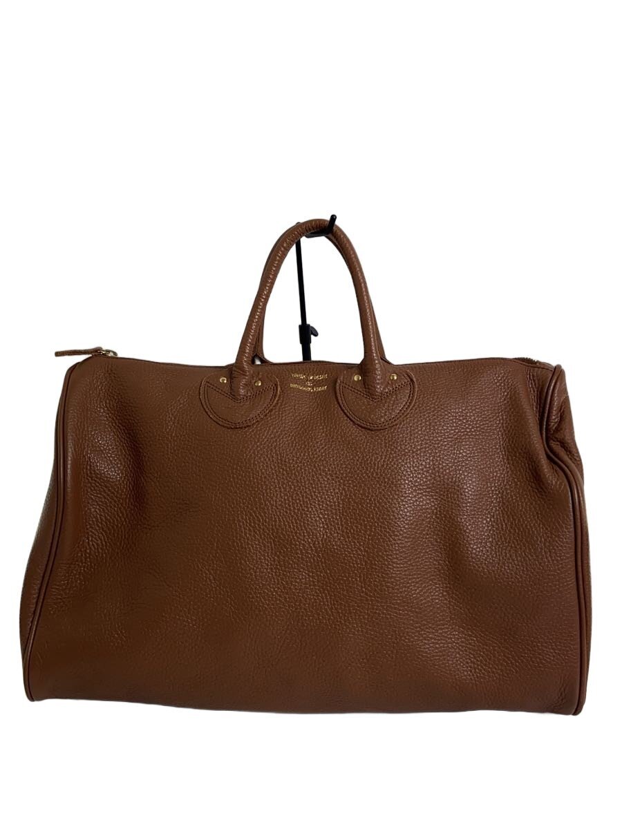 YOUNG & OLSEN / ボストンバッグ/レザー/BRW