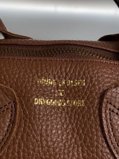 商品画像：ボストンバッグ/レザー/BRW 5