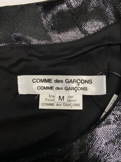 商品画像：半袖ワンピース/M/ポリエステル/BLK/総柄/AD2024 3