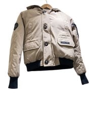 襟スレ/汚れ/CHILLIWACK PARKA/ダウンジャケット/S/ポリエステル/BEG/7950JL